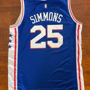 Ben Simmons Youth 76ers Jersey, Size Youth Large